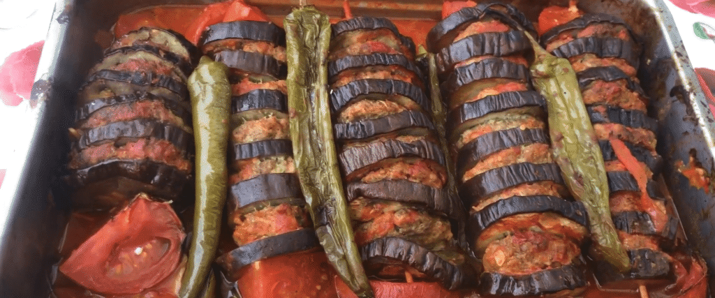 Kebab de vinete
