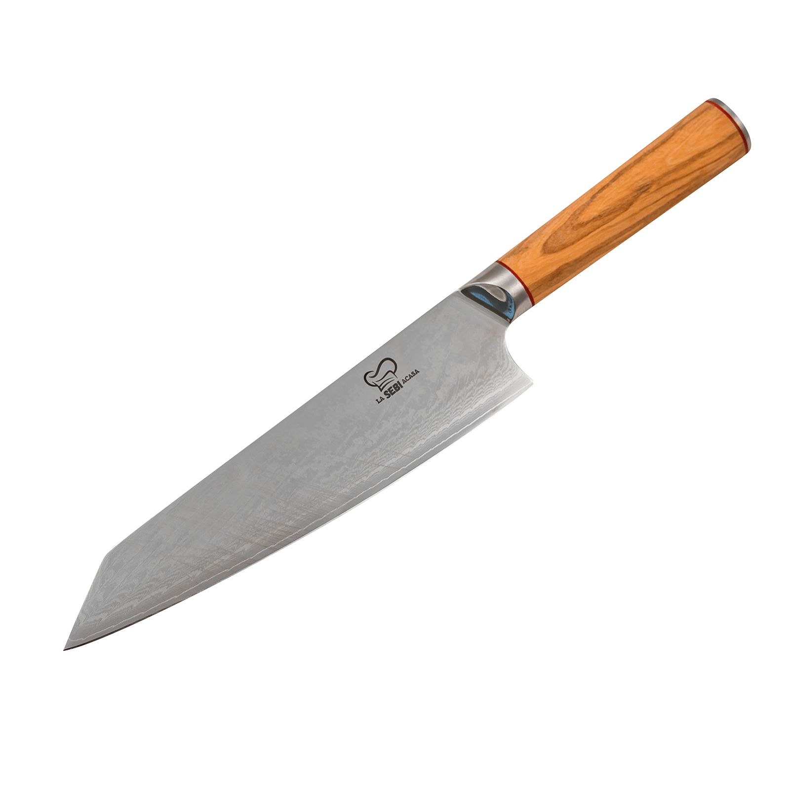 LSA-CB1 Cutitul bucatarului profesional La Sebi Acasa, otel japonez AUS-10, 20 cm - imagine 1