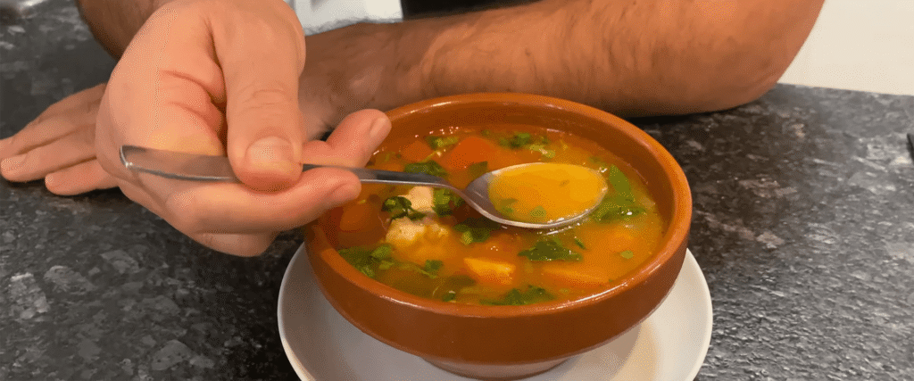 Ciorba de potroace de pui