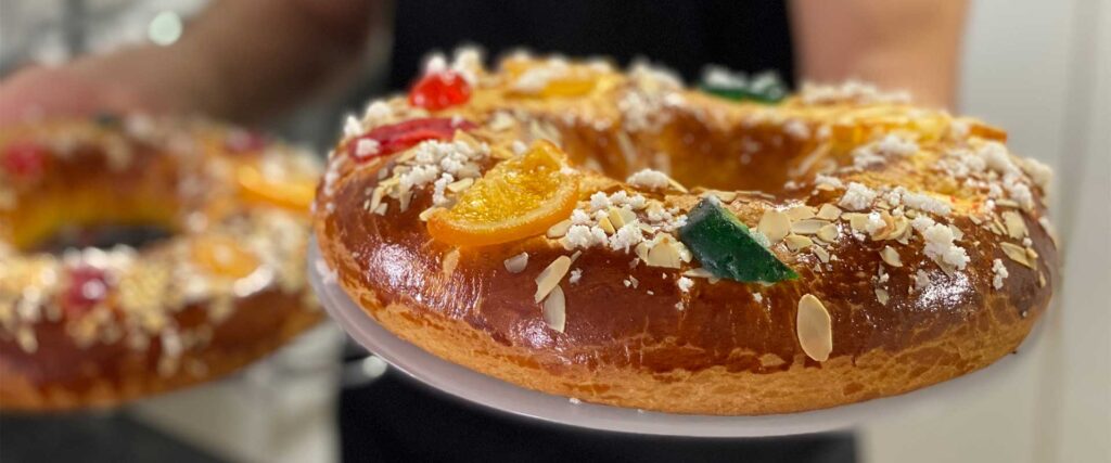 Roscon de Reyes cozonac