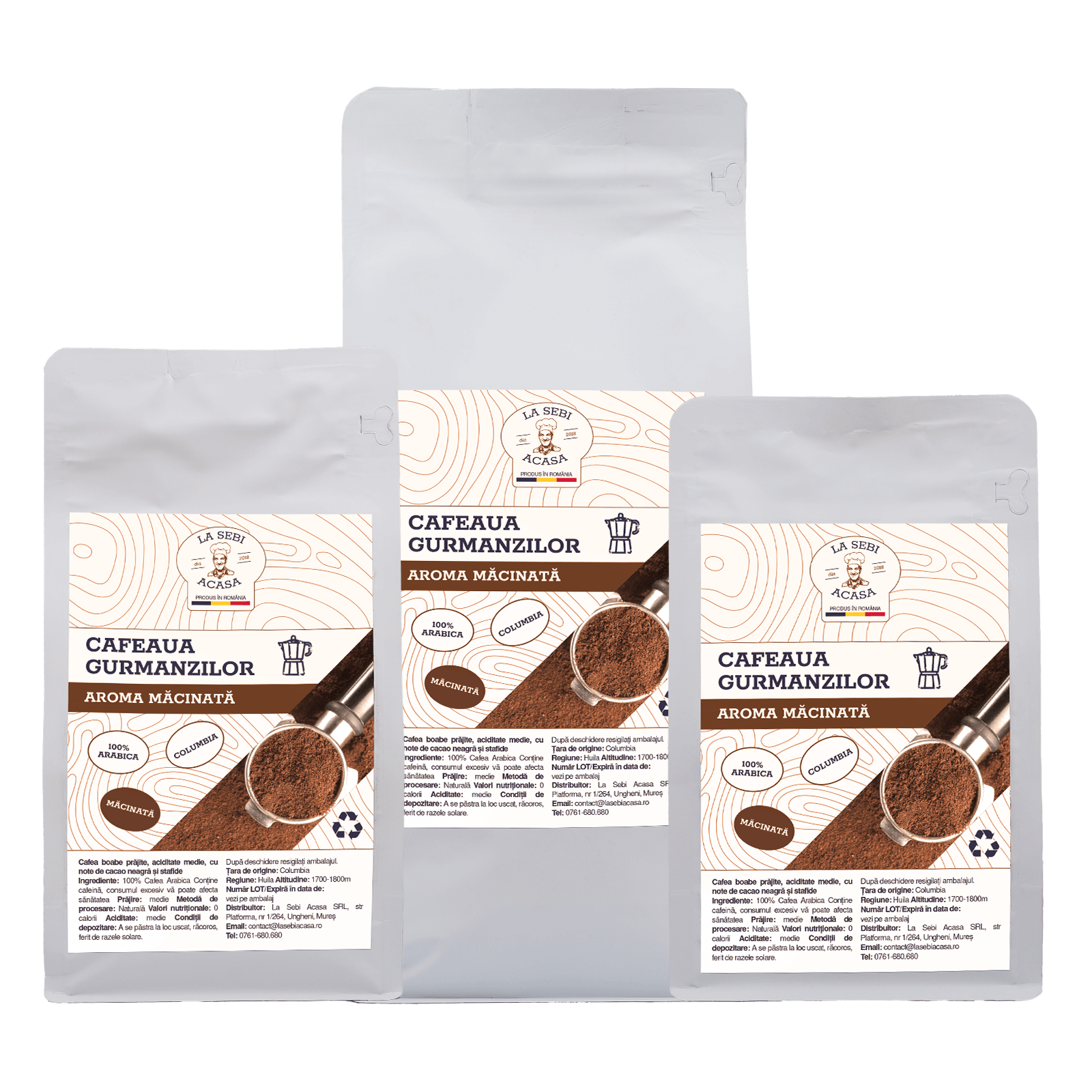 GG-Aroma-Macinata Cafeaua Gurmanzilor, Aroma, 100% Arabica de specialitate, Macinata - imagine 1