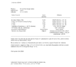 buletin de analize ulei de masline extravirgin DOP Siurana aciditate 0.23% lot 9