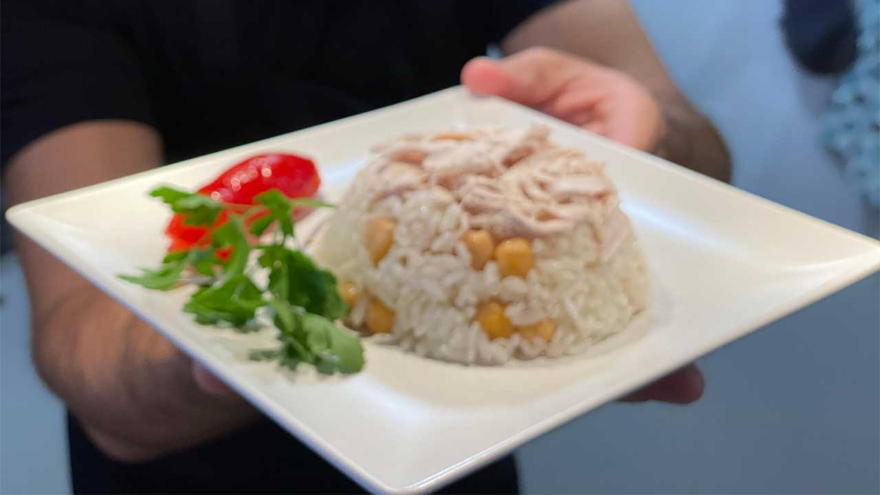 reteta pilaf cu piept de pui si naut