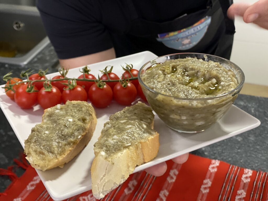 salata de vinete cu ceapa