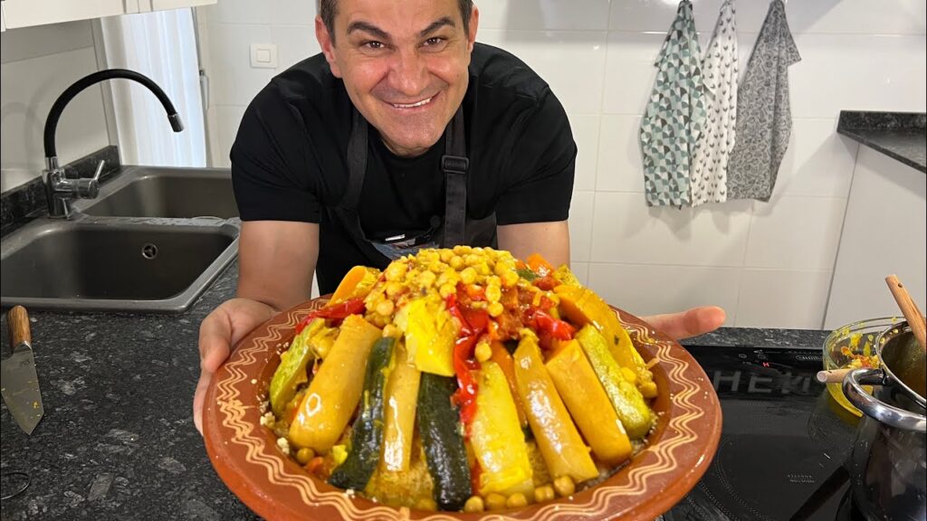 cuscus in stil marocan