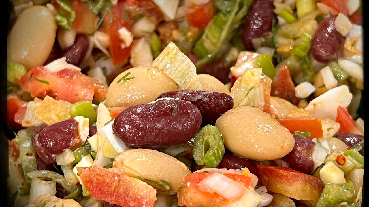 salata de fasole cu ceapa
