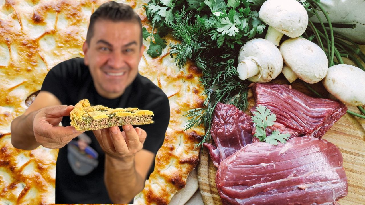 placinta cu carne tocata