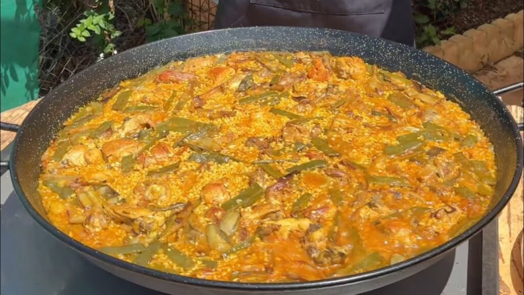 Reteta de Paella cu Pui (Valenciana)