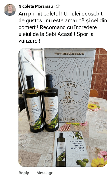 review ulei masline