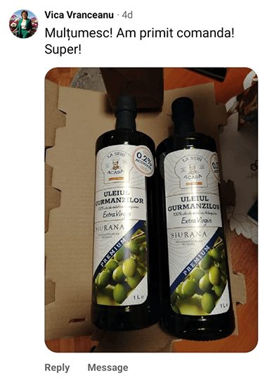 review ulei masline