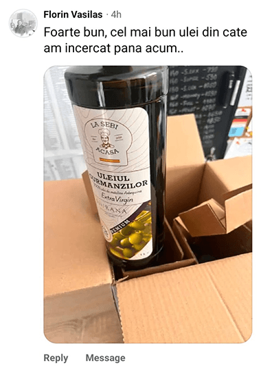 review ulei masline