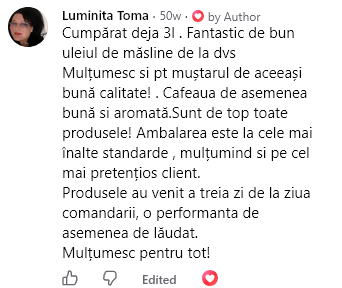 review ulei masline
